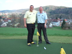 Markus Strobl and Eddie Cooper Huxley Golf Austria