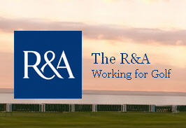 R&A Working for golf logo