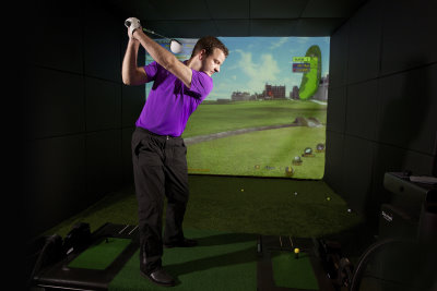 Celtic Manor Resort<br />
Golfzon Golf Simulator<br />
10.01.13<br />
©Steve Pope