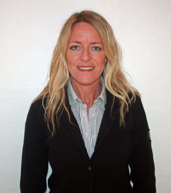 Abacus Sportswear's new sales representative, Marie Olsson