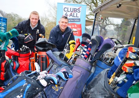Mytime Active Sports and Events Manager Rob Drinkwater (left) and Mytime Golf’s Golf Pro Matt Robbins.