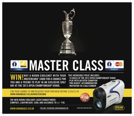 Master Class promotion