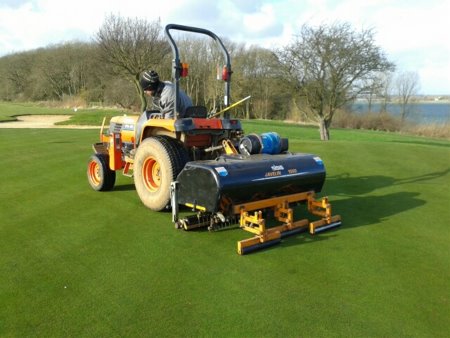 Javelin Aer-Aid 1500 in action at Rutland Water Golf Club