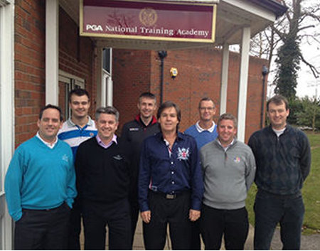 The Braemar Golf Team with Legendary Marketing Founder Andrew Wood