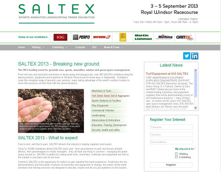 SALTEX New website