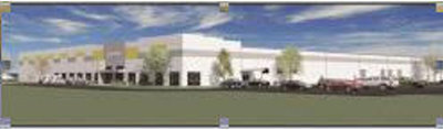 Rendering of TaylorMade's new ball manufacturing plant, set to open January 2014