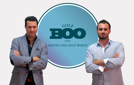 GolfBoo co-founders, Antonio Conde (left) and Fabio Peral