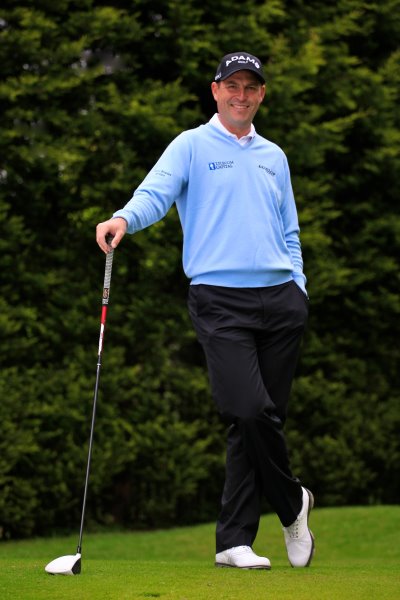 Telecom Capital ambassador David Howell ahead of the BMW PGA Championship at Wentworth