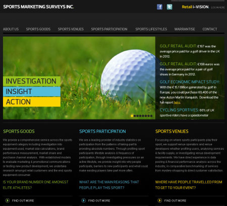 sports marketing website