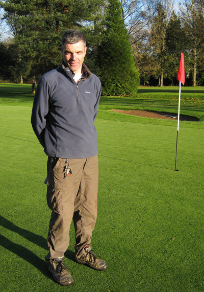 Dan Harden at Cardiff Golf Club