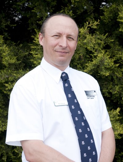 Hoebridge Golf Centre’s senior club manager, Mike O’Connell CCM