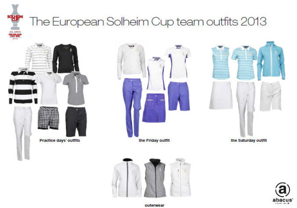 abacus Solheim Cup outfits