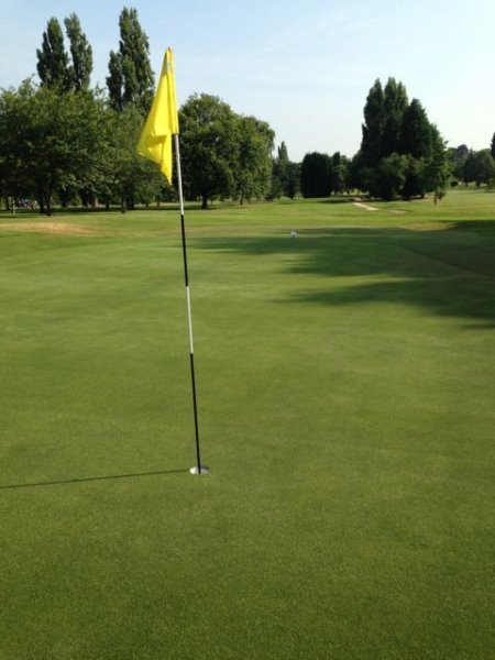 Improved putting surface at Coventry