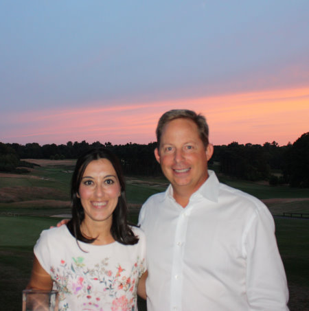 Ana Rodríguez, Las Colinas Golf & Country Club & Bruce Glasco, Senior Vice-President and Managing Director, Troon International Operations