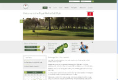 Royal Malta GC web page