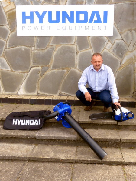 Roland Llewellin, managing director of Genpower Ltd, sole distributor of Hyundai Power Equipment for the United Kingdom and Ireland
