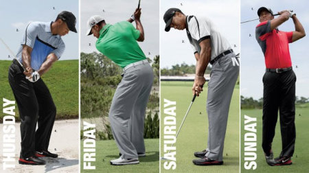 What Tiger Woods is wearing at 2013 PGA Championship