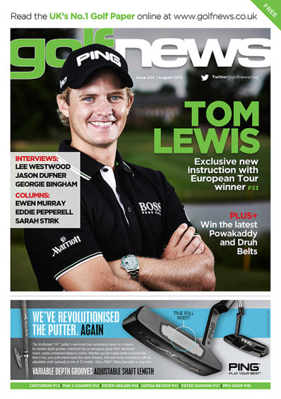 Golf News August 2013 issue cover