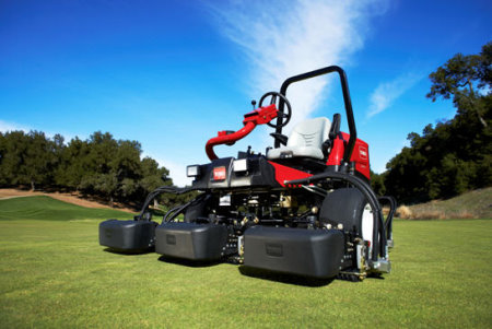 The new Toro Reelmaster 3550-D is the lightest fairway mower on the market