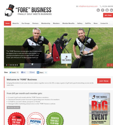 FORE Business website
