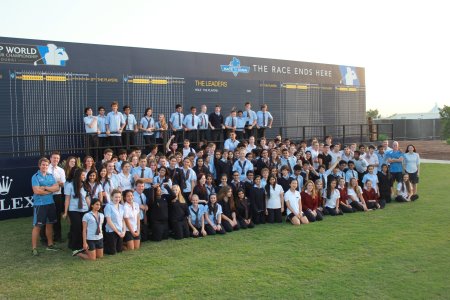Over 100 Dubai students swap the classroom for the golf course 