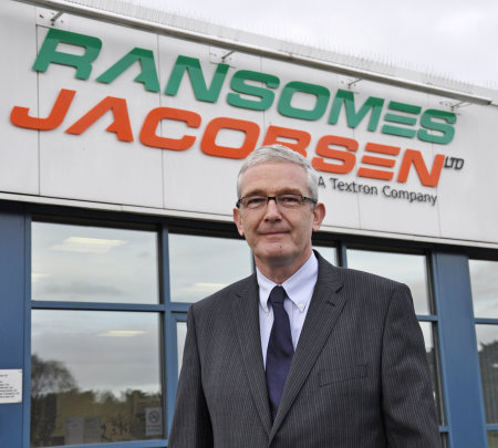 Alan Prickett, who has been appointed Managing Director at Ransomes Jacobsen, the Ipswich-based manufacturer of commercial mowers and turf maintenance equipment