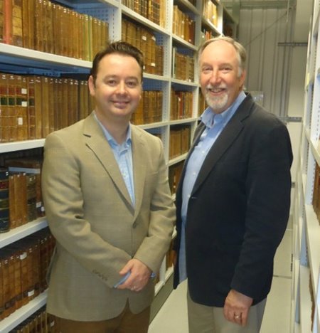 Roger McStravick (left) and Dr Anthony Parker