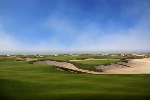 SaadiyatBeach Golf Club 16th Hole