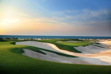 Saadiyat Beach Golf Club’s 5th hole