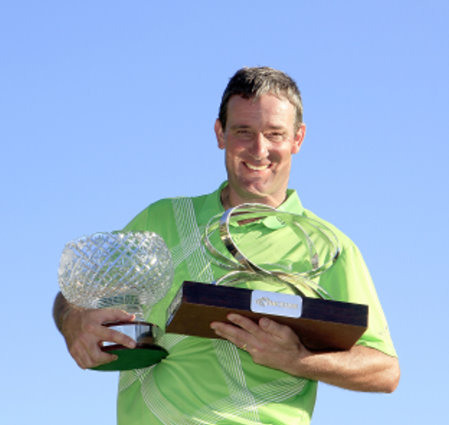  Paul Wesselingh and trophies (courtesy Getty Images)