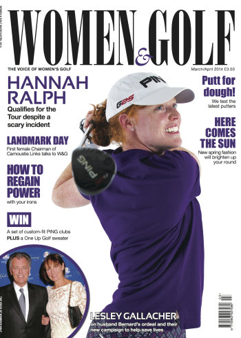 The March/April 2014 issue of Women & Golf, which features Syngenta’s groundbreaking research on female participation