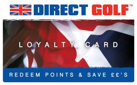 Direct Golf UK loyalty card