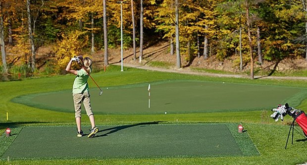 All year round play at Modern Golf, Austria’s first all-weather golf course created by Huxley Golf