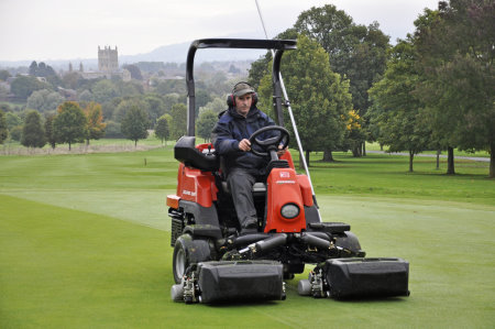 The Eclipse 322 together with a comprehensive fertilizer programme has taken the greens to another level