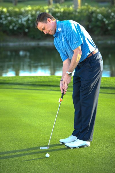 Michael Breed with SkyPro Putting