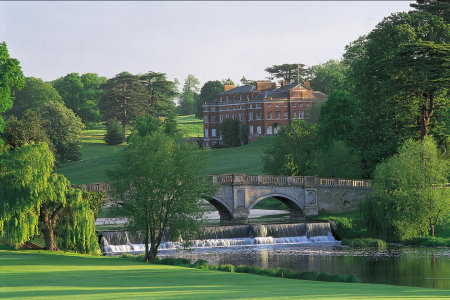 Brocket Hall from 16th Green, Melbourne Course