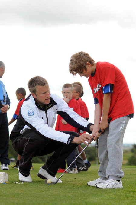 Pro coaching child Golf Foundation copy