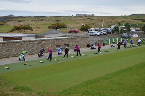 The New Huxley Golf Tee Practice Area at St Andrews2.