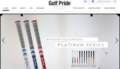 Golf Pride Grips website