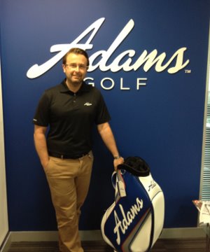 David Pritchard, Head of Adams Golf Europe 