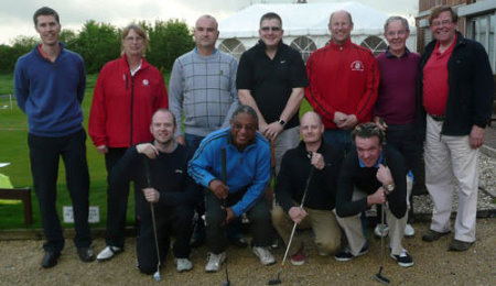 A get into golf group for deaf golfers at Sherdons