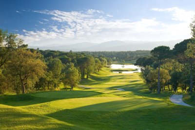 Stadium Course Hole 13 at PGA Catalunya Resort, nominated for Best Course in Spain in the 2014 World Golf Awards
