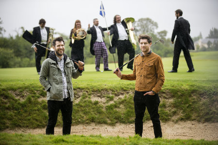 The Ryder Cup Gala Concert features the Royal Scottish National Orchestra and Glasgow rock band Twin Atlantic, seen here at The Carrick (VisitScotland)