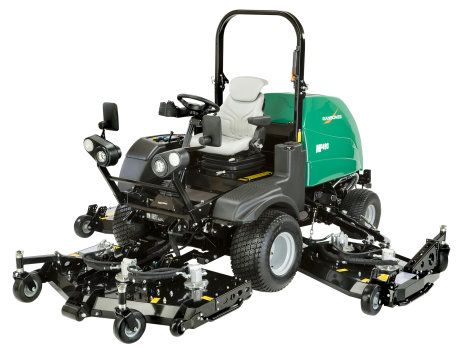 The new Ransomes MP493 wide area rotary mower