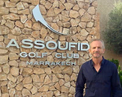 Guy Maxwell, Golf Director at Assoufid Golf Club, Marrakech