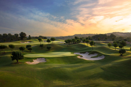 The stunning 16th and 17th holes at Las Colinas Golf & Country Club