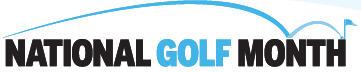 National Golf Month logo