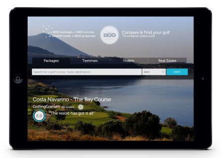 New GOLFBOO site