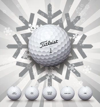 Titleist Free Christmas Golf Ball Personalisation Offer