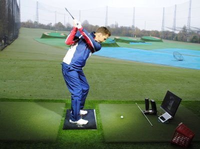 Video Analysis Suite with Huxley Golf Surfaces at World of Golf 